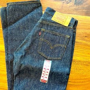 Levi’s 501s : RARE : deadstock : vintage made in USA : raw denim